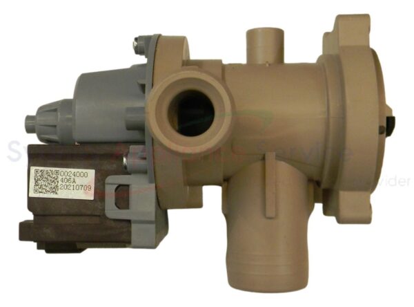 DRAIN PUMP - H0024000406A - Part for  -  - Models: 61391-A, 92238-A, 92280-A, 92280-A, 92284-A, 92285-A, 92290-A, 93237-A, 93268-A, 93328-A, HWF12D1W1, WA7060E1, WH1060P1, WH1060S1, WH1060SG1, WH1160F2, WH1160P3, WH1160S1, WH1260F1, WH1260P1